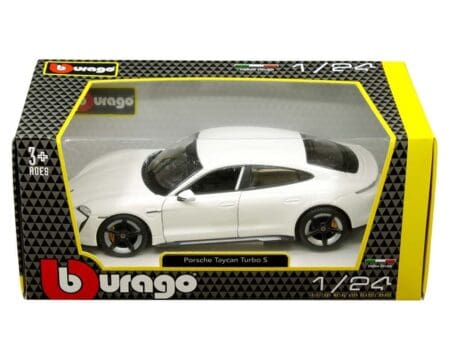 Bburago 1:24 Porsche Taycan Turbo S - Plus