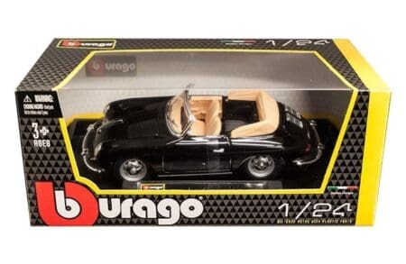Bburago 1:24 1961 Porsche 356B Convertible - Plus