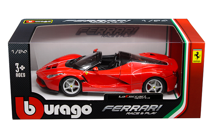 Burago Ferrari Race and Play LaFerrari 1/24 Scale Diecast Model