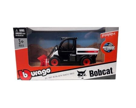 Bburago Bobcat Toolcat 5600 w/ Snow Plow - Farmland 10cm Moto