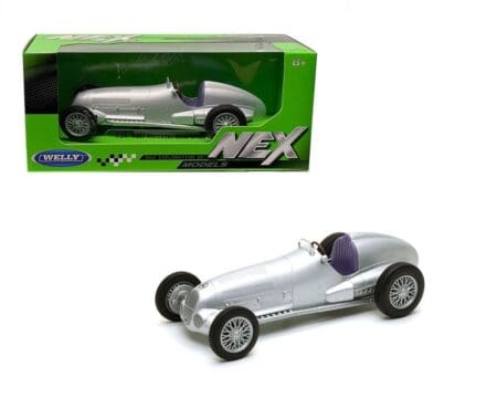 Welly 1:24 1937 Mercedes-Benz W125 - Silver