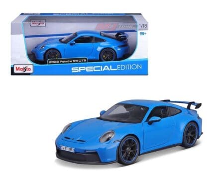 Maisto 1:18 2022 Porsche 911 GT 3 (Blue) - Special Edition
