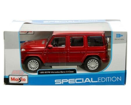 Maisto 1:25 2019 Mercedes-Benz G-Class - Red - Special Edition