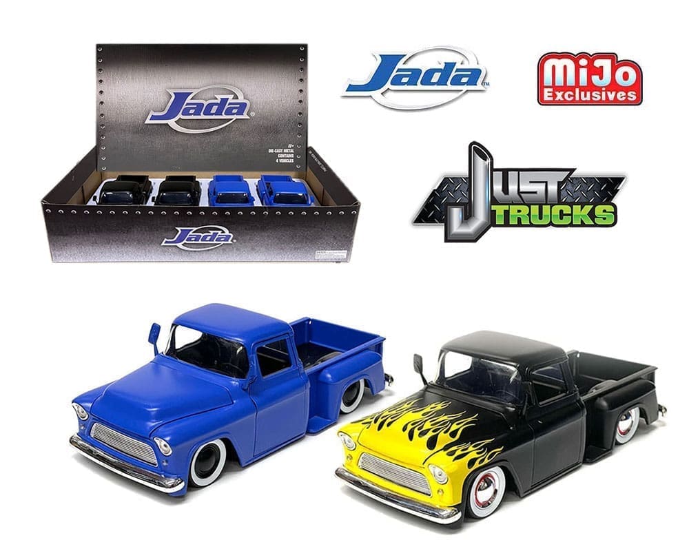 Amazon.com: Jada Toys Just Trucks 1:24 1955 Chevy Stepside