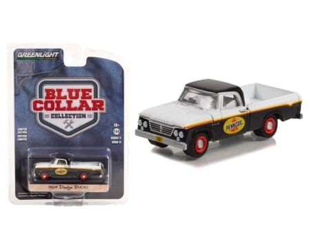 Greenlight 1:64 1964 Dodge D-100 with Toolbox - Pennzoil - Blue Collar Collection Series 11