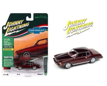 Johnny Lightning 1:64 1979 Chevrolet Monte Carlo Version A - Muscle Cars USA 2022 - Solid Pack