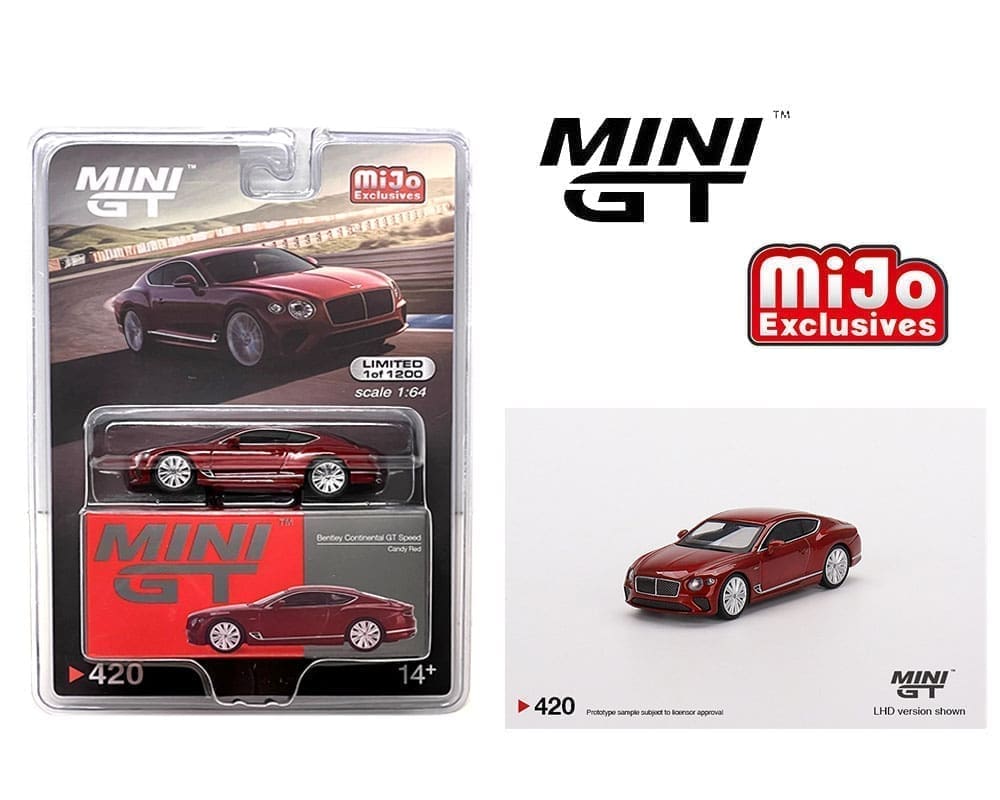 ミニカー MINI GT Bentley Continental GT Speed 473 Mini GT 1:64 Bentley Continental GT Speed 2022 Apple Green