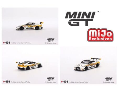 Mini GT 1:64 Nissan LB-Silhouette WORKS GT 35GT-RR Ver.2  LB Racing Formula Drift 2022 - Mijo Exclusives USA Blister Packaging