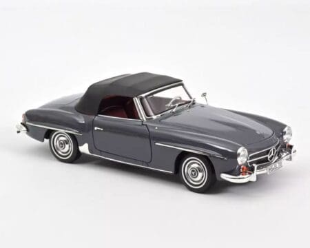 Norev 1:18 1957 Mercedes-Benz 190 SL - Grey - Image 3