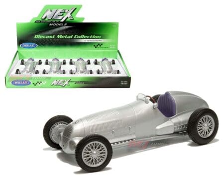 Welly 1:24 1937 Mercedes-Benz W125 (Silver)