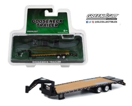 Greenlight 1:64 Gooseneck Trailer (Black) - Hobby Exclusive