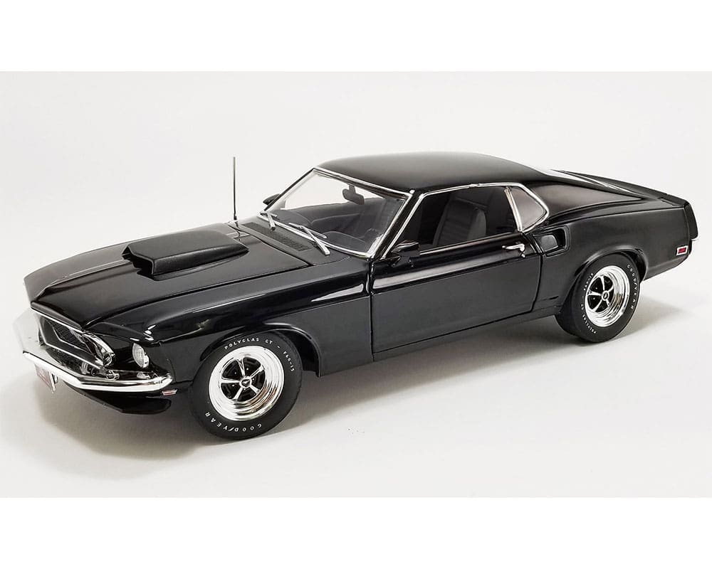 ACME 1:18 1969 Ford Mustang Boss 429 Job #1 (Raven Black) - First