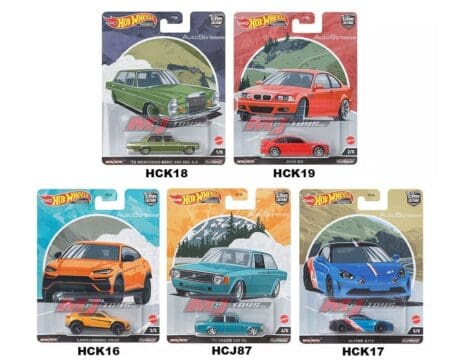Hot Wheels 1:64 Car Culture Q Case 2022 Auto Strasse Assortment SOLID PACK CASES