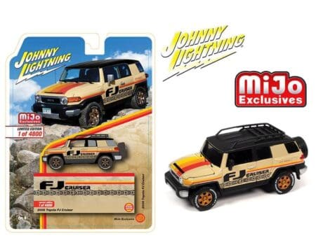 Johnny Lightning 1:64 2006 Toyota FJ Cruiser Custom - Beige - Mijo Exclusives Limited Edition 4,800 Pieces