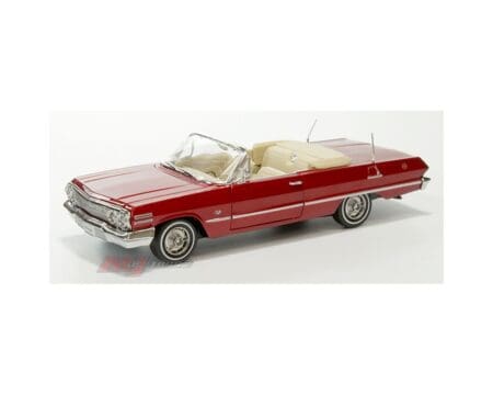 Welly 1:24 1963 Chevrolet Impala Convertible - Display Tray Set of 4 - Image 3