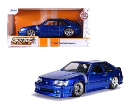 Jada 1:24 1989 Ford Mustang GT (Blue) – Bigtime Muscle