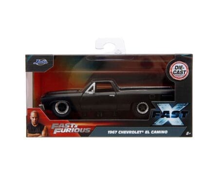 Jada 1:32 1967 Chevrolet El Camino (Matte Black) - Fast & Furious: Fast 10 X