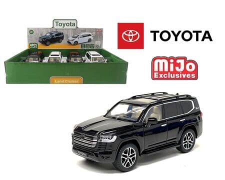 1:24 2023 Toyota Land Cruiser - Display Tray Box of 4 - USA MiJo Exclusives