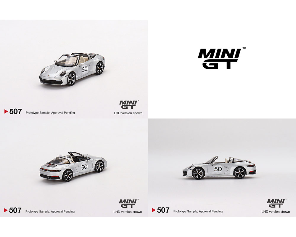 MINI GT 1/64 – PORSCHE 911 Targa 4S Heritage Design Edition GT - Little  Bolide