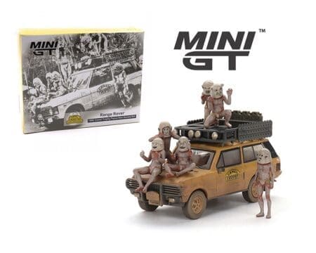 Mini GT 1:64 1982 Range Rover Camel Trophy Papa New Guinea Set