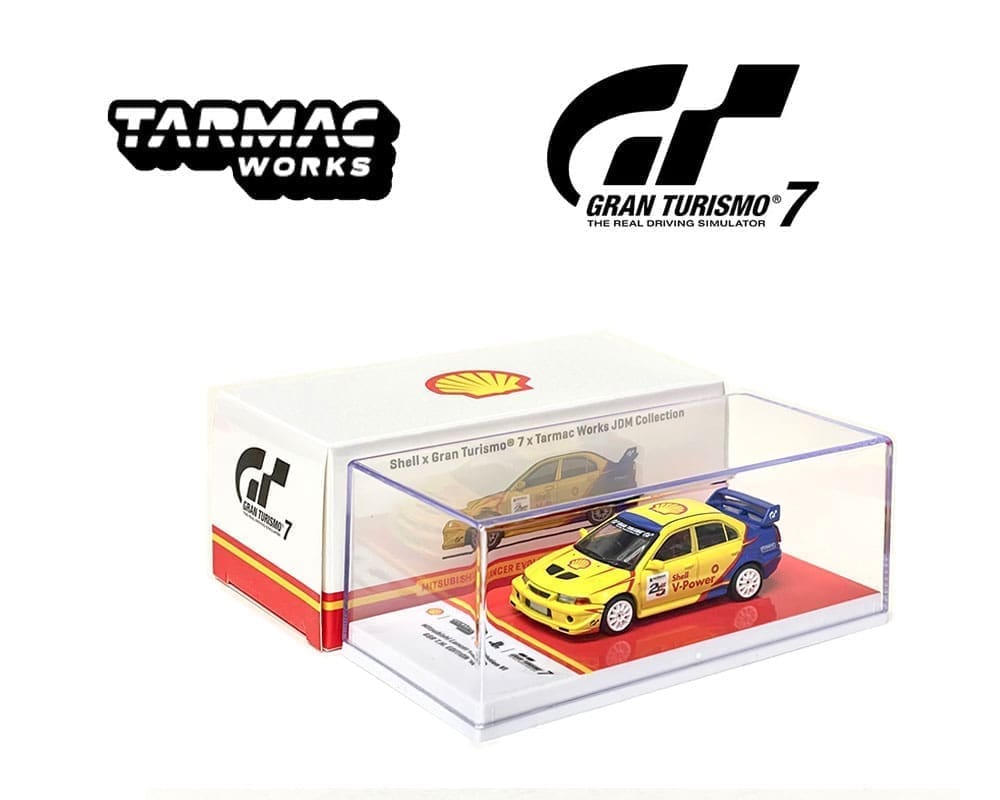 Tarmac Works 1:64 Mitsubishi Lancer Evolution VI GSR T.M. EDITION
