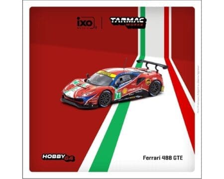 Tarmac Works 1:64 Ferrari 488 GTE 24h of Le Mans 2020 M. Molina / D. Rigon / S. Bird - Hobby64