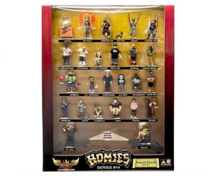 Homies Figures 1.75" Series 14 Limited Edition Box With 2 CHASE Figure