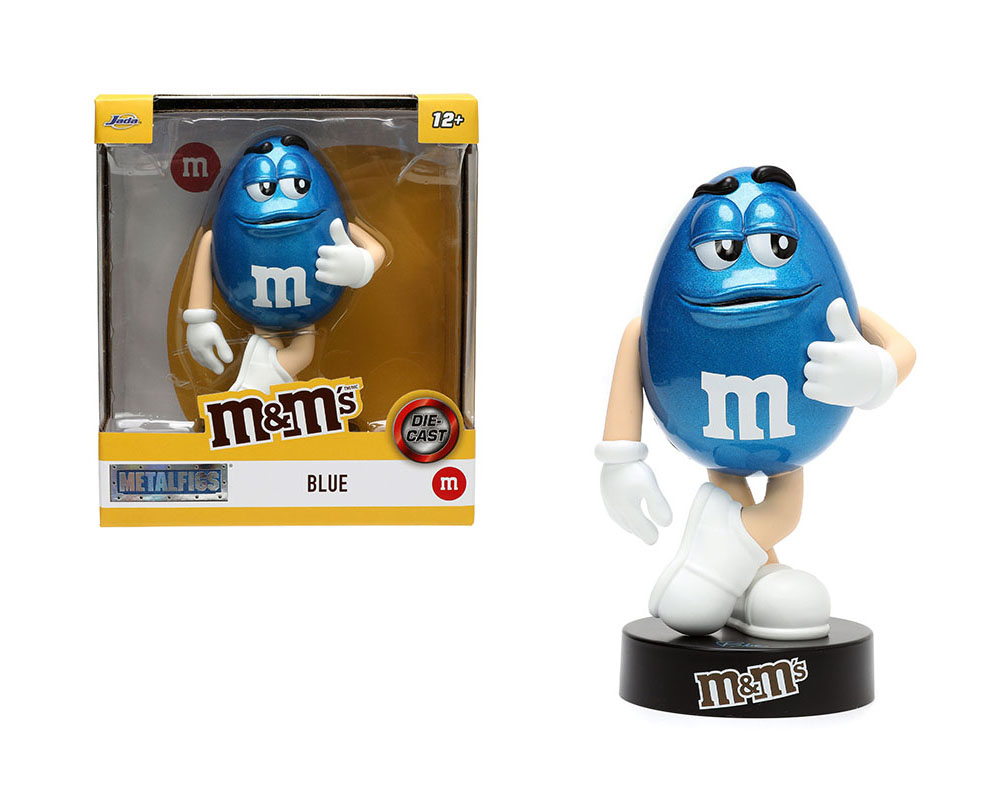 Jada MetalFigs 4 Blue M&M's Figure - M & J Toys Inc. Die-Cast Distribution