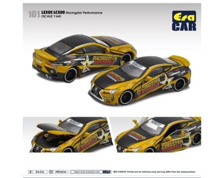 ERA Car 1:64  Lexus LC500 Racingstar Performance - Gold