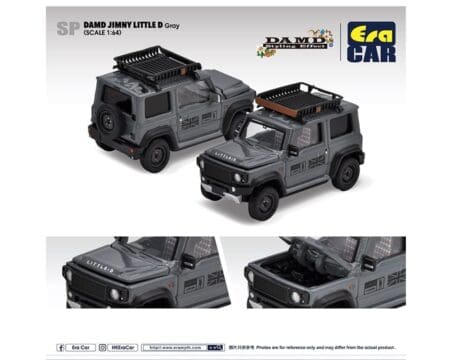 ERA Car 1:64 DAMD Jimmy Little D - Grey New 2023