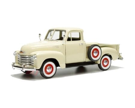 Welly 1:24 1953 Chevrolet 3100 Pickup Pro-Stock Rim - Cream - MiJo Exclusives - Image 2