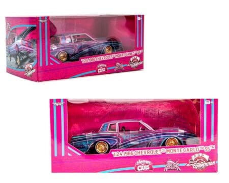 Maisto 1:24 1986 Chevrolet Monte Carlo - Pink - SuperCon