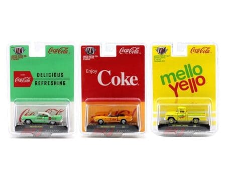 M2 Machines 1:64 Coca-Cola Release 24 3-Car Assortment