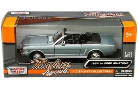 Motormax 1:24 1964 1/2 Ford Mustang Convertible – Timeless Legends