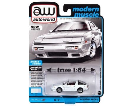 Auto World 1:64 1968 Dodge Conquest TSi (White) - Premium 2022 Release 4 Version B - Solid Pack
