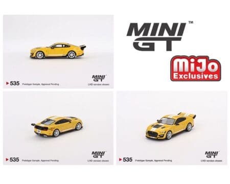 Mini GT 1:64 Shelby GT500 Dragon Snake Concept - Yellow - Mijo Exclusives