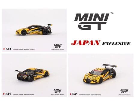 Mini GT 1:64 Honda NSX GT3 EVO22 #18 TEAM UPGARAGE 2022 Super GT Series- Yellow - Japan Exclusive