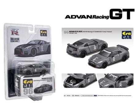 Era Car 1:64 Nissan GT-R R35 Advan Racing GT - Kamikaze R Grey