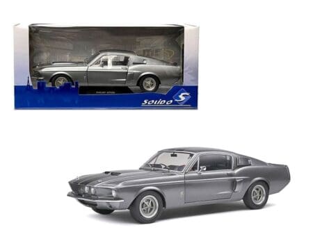 Solido 1:18 1967 Shelby GT500 - Grey With Black Stripes