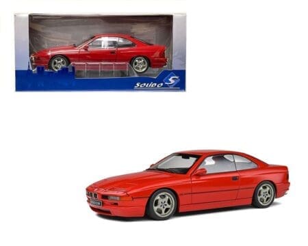 Solido 1:18 1990 BMW 850 (E31) CSI (Red)