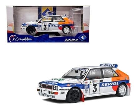 Solido 1:18 1993 Lancia Delta HF Integrale #3 Acropolis Rally - White