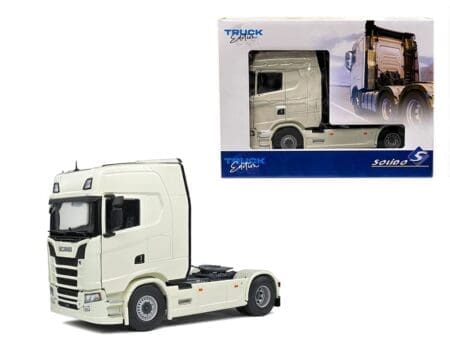 Solido 1:24 Semi Truck Edition Scania S580 Highline - Cream - Limited Edition