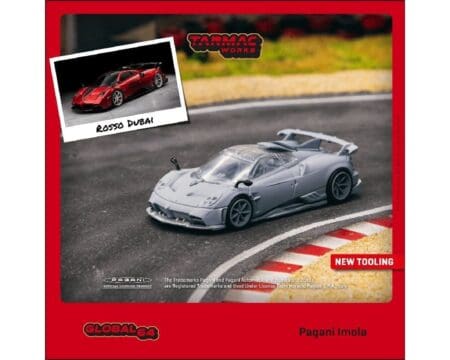 Tarmac Works 1:64 Pagani Imola - Rosso Dubai - Global64