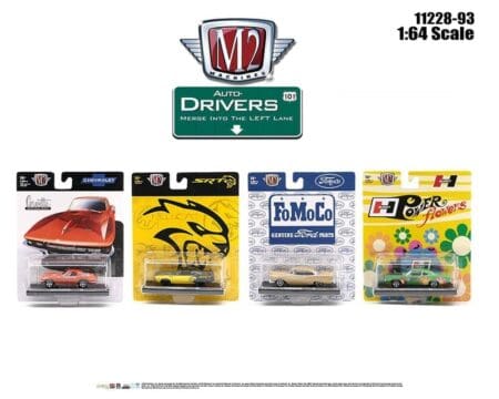 M2 Machines 1:64 Auto-Drivers Release 93 Assortment (6 styles)