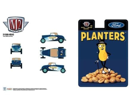 M2 Machines 1:64 1932 Ford Roadster Planters Peanut - Hobby Exclusive