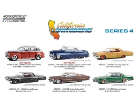 Greenlight 1:64 California Lowriders Series 4 - 6 Assortment