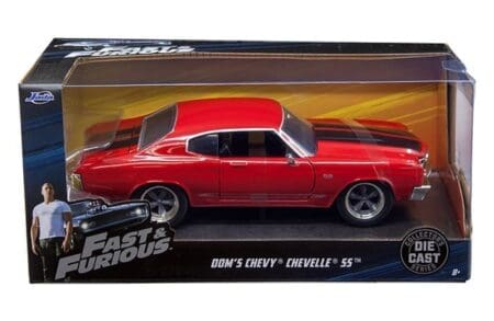 Jada 1:24 Dom's 1970 Chevrolet Chevelle (Red) - The Fast & Furious