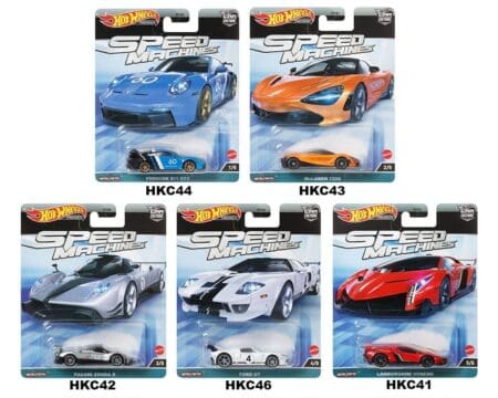 Hot Wheels 1:64 Car Culture 2023 A Case Speed Machines Assortment Solid Pack Case