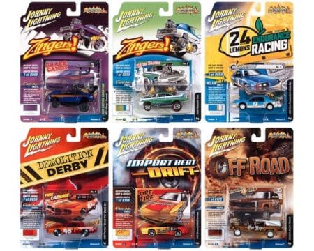 Johnny Lightning 1:64 Street Freaks 2022 Release 2 Version B 6-Style Assortment