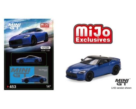 Mini GT 1:64 Nissan Z Performance 2023 Seiran Blue - Mijo Exclusive USA